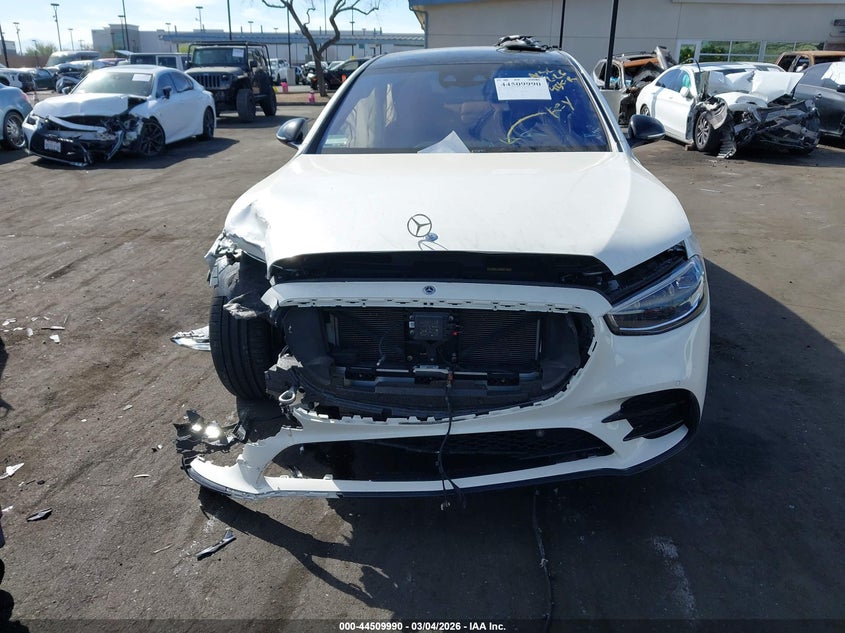 2022 Mercedes-Benz S 500 4Matic VIN: W1K6G6DBXNA076479 Lot: 44509990