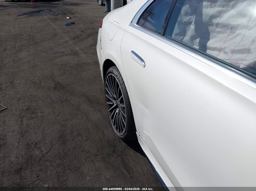 2022 Mercedes-Benz S 500 4Matic VIN: W1K6G6DBXNA076479 Lot: 44509990