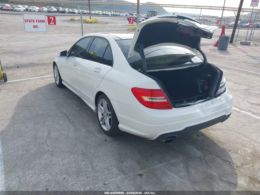 2012 Mercedes-Benz C 250 Sport