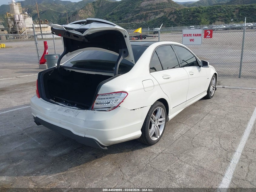 2012 Mercedes-Benz C 250 Sport