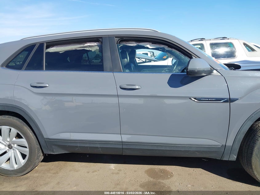 2021 Volkswagen Atlas Cross Sport 2.0T Se W/Technology VIN: 1V2WC2CA1MC228495 Lot: 44510016