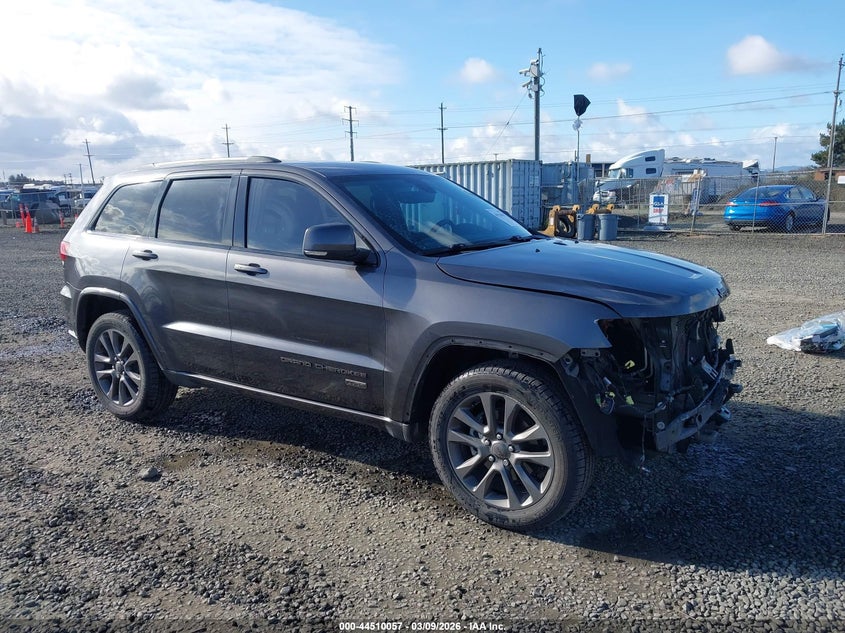 2017 Jeep Grand Cherokee Limited 75Th Anniversary Edition 4X4