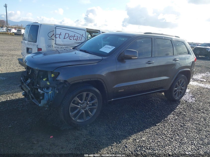 2017 Jeep Grand Cherokee Limited 75Th Anniversary Edition 4X4