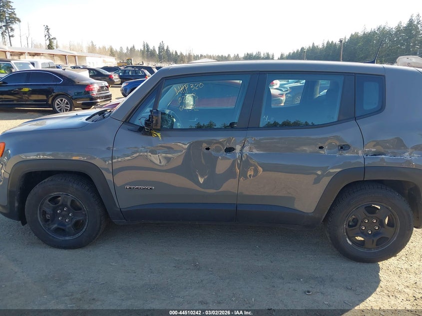 2020 Jeep Renegade Sport Fwd VIN: ZACNJAAB1LPL50158 Lot: 44510242
