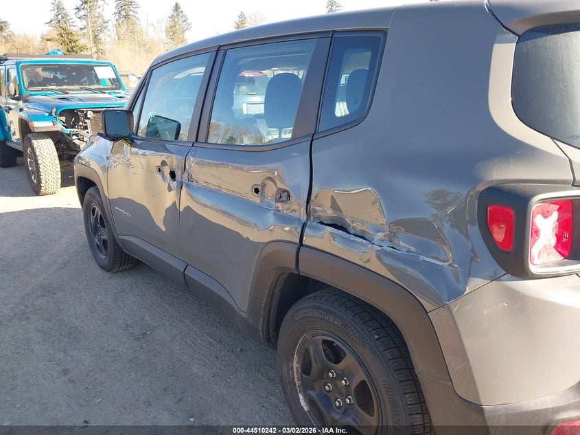 2020 Jeep Renegade Sport Fwd VIN: ZACNJAAB1LPL50158 Lot: 44510242