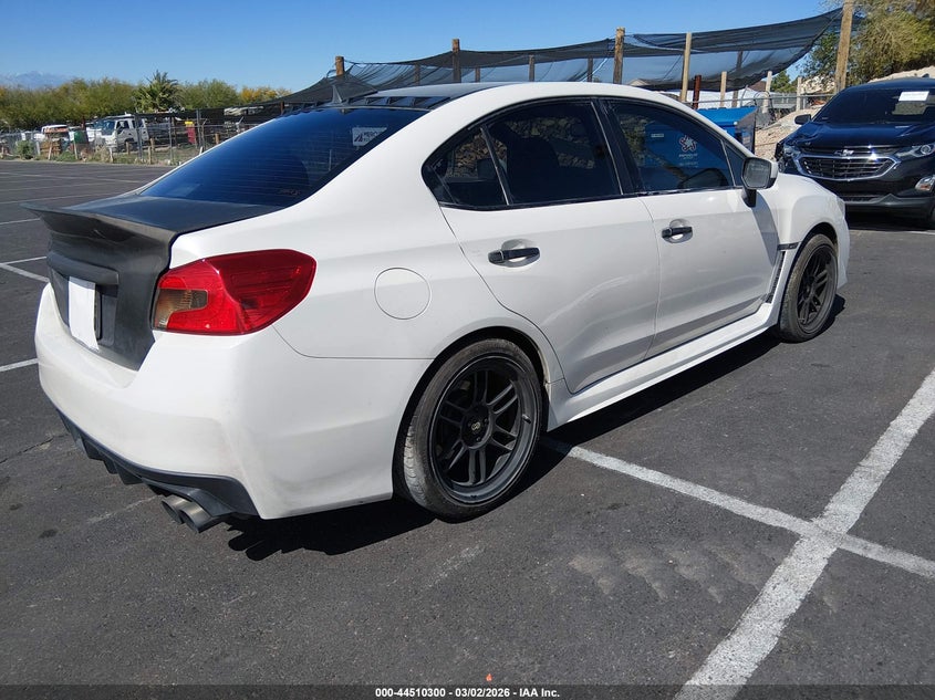Vin: jf1va1f68g9809391, lot: 45007056, subaru wrx premium 20164