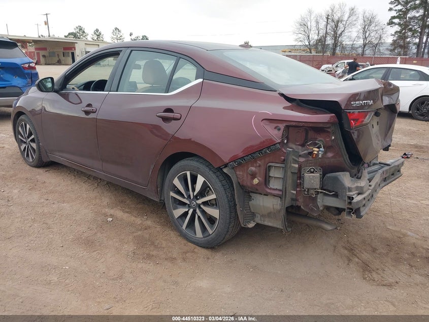 2022 Nissan Sentra Sv Xtronic Cvt