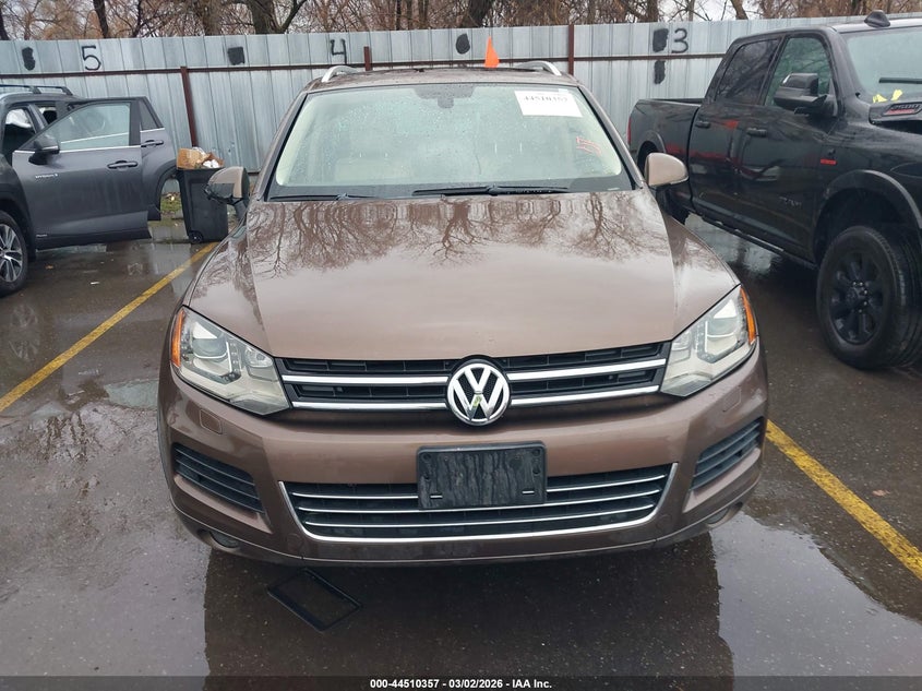 2012 Volkswagen Touareg Vr6 Lux VIN: WVGFF9BP8CD004622 Lot: 44510357