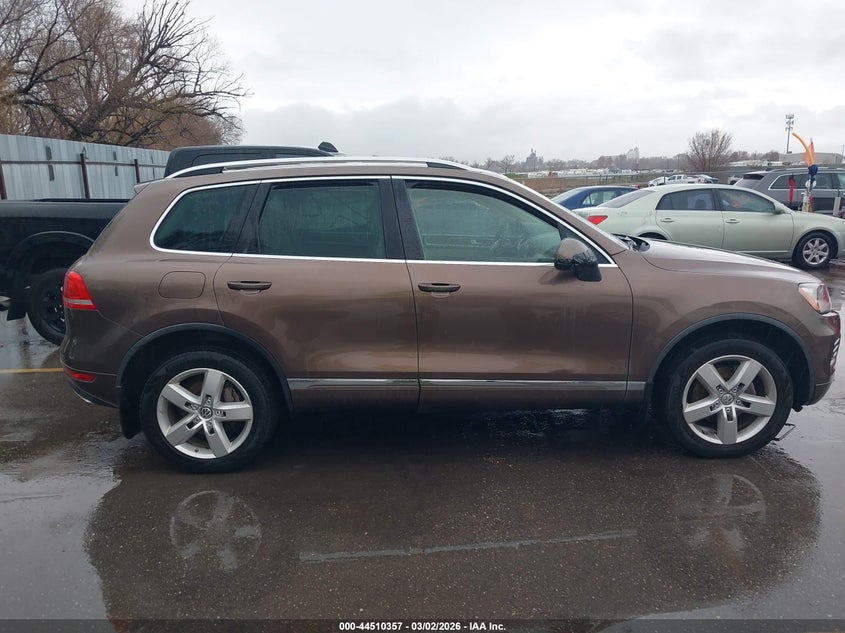 2012 Volkswagen Touareg Vr6 Lux VIN: WVGFF9BP8CD004622 Lot: 44510357