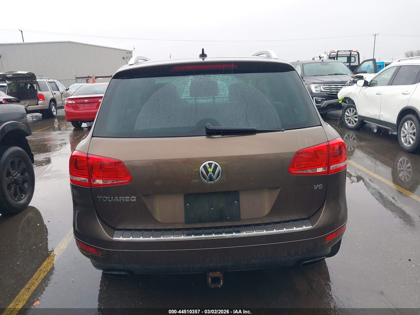 2012 Volkswagen Touareg Vr6 Lux VIN: WVGFF9BP8CD004622 Lot: 44510357
