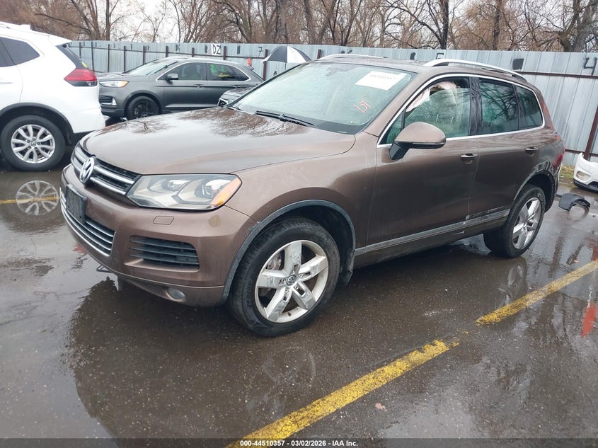 2012 Volkswagen Touareg Vr6 Lux
