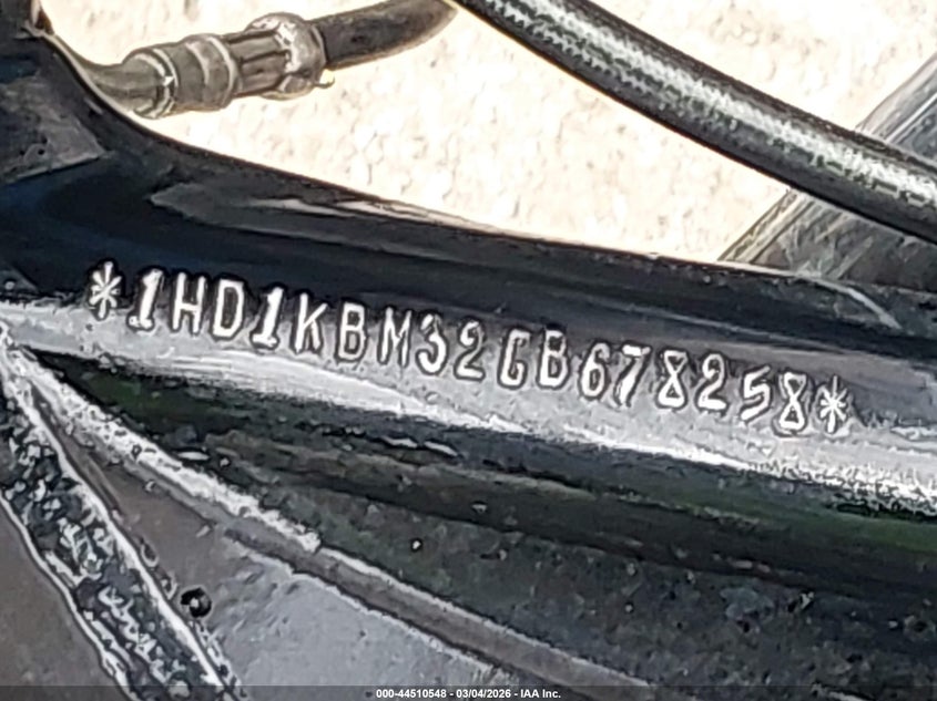 2016 Harley-Davidson Flhx Street Glide VIN: 1HD1KBM32GB678258 Lot: 44510548