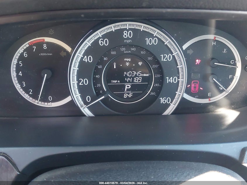 2014 HONDA ACCORD auction photo 7