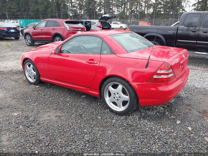 2001 Mercedes-Benz Slk 320