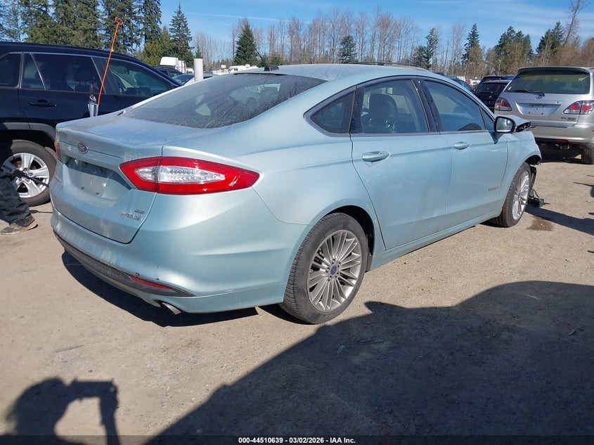 2014 Ford Fusion Hybrid Se