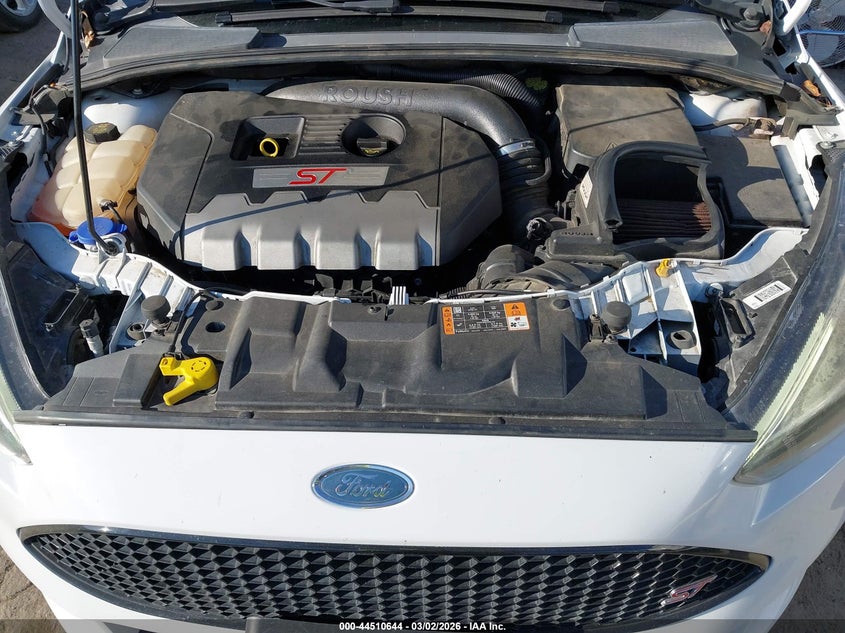 2017 Ford Focus St VIN: 1FADP3L90HL296288 Lot: 44510644