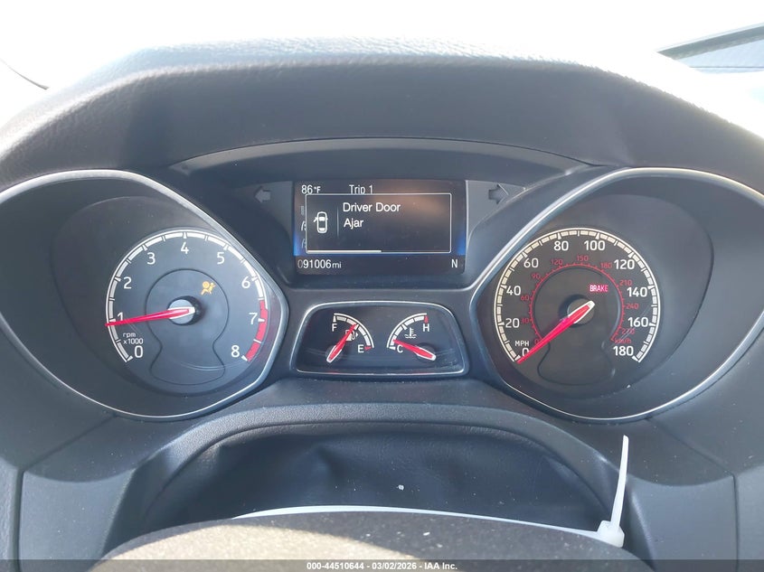 2017 Ford Focus St VIN: 1FADP3L90HL296288 Lot: 44510644