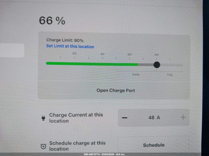 2021 Tesla Model Y Long Range Dual Motor All-Wheel Drive VIN: 5YJYGDEE4MF231520 Lot: 44510774