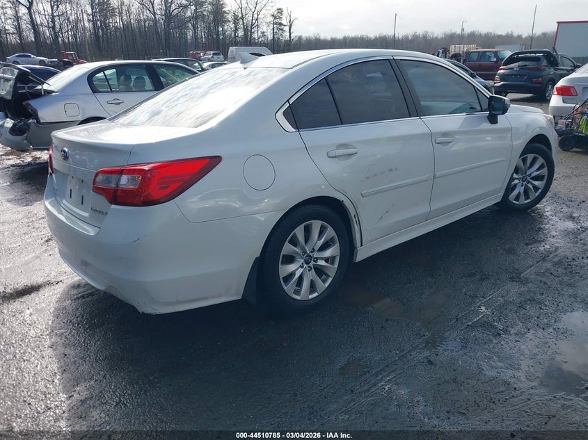 Vin: 4s3bnbh66g3042146, lot: 45007546, subaru legacy 2.5i premium 20164