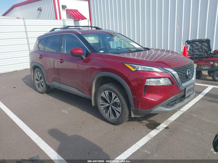 5N1AT3BB2MC813805 2021 Nissan Rogue Sv Intelligent Awd auction photo 1