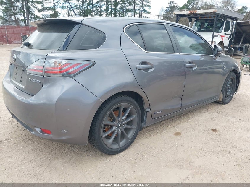 2012 Lexus Ct 200H Premium