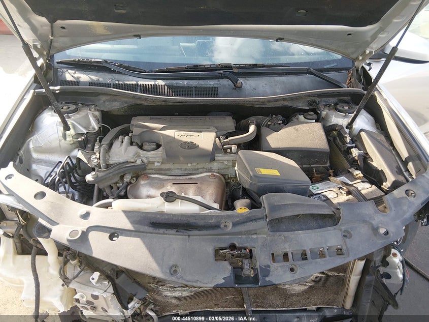 TOYOTA CAMRY 2012 VIN 4T1BF1FK6CU042851