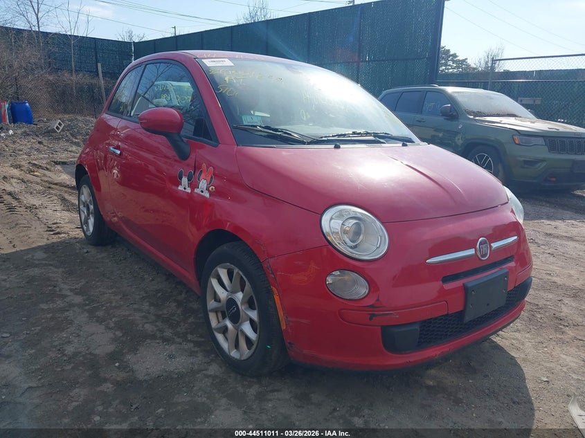 Vin: 3c3cffkr0ht530255, lot: 45007772, fiat 500 pop 2017 img_1