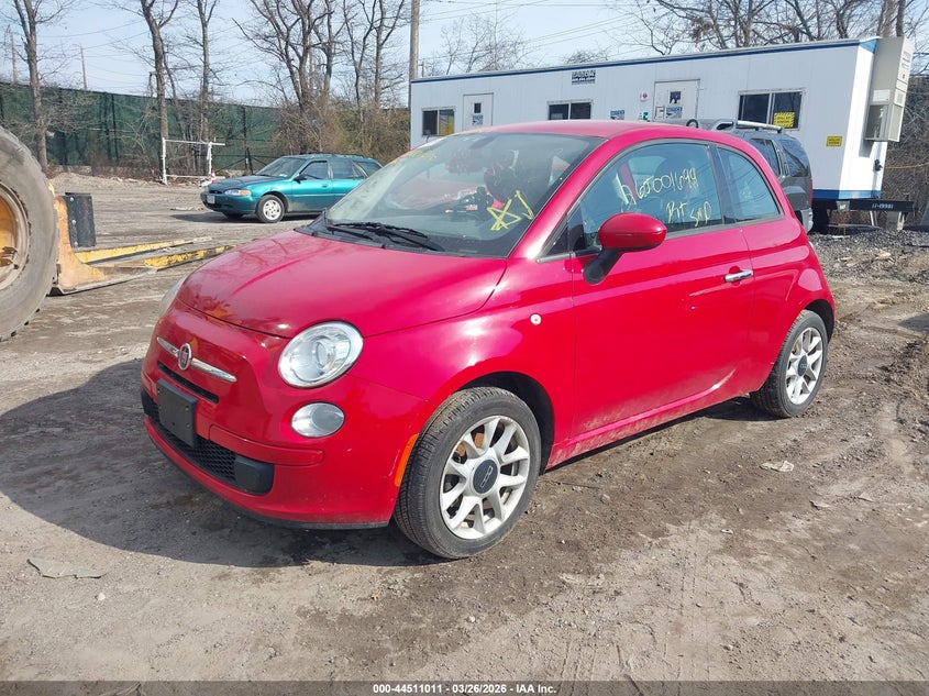 Vin: 3c3cffkr0ht530255, lot: 45007772, fiat 500 pop 20172