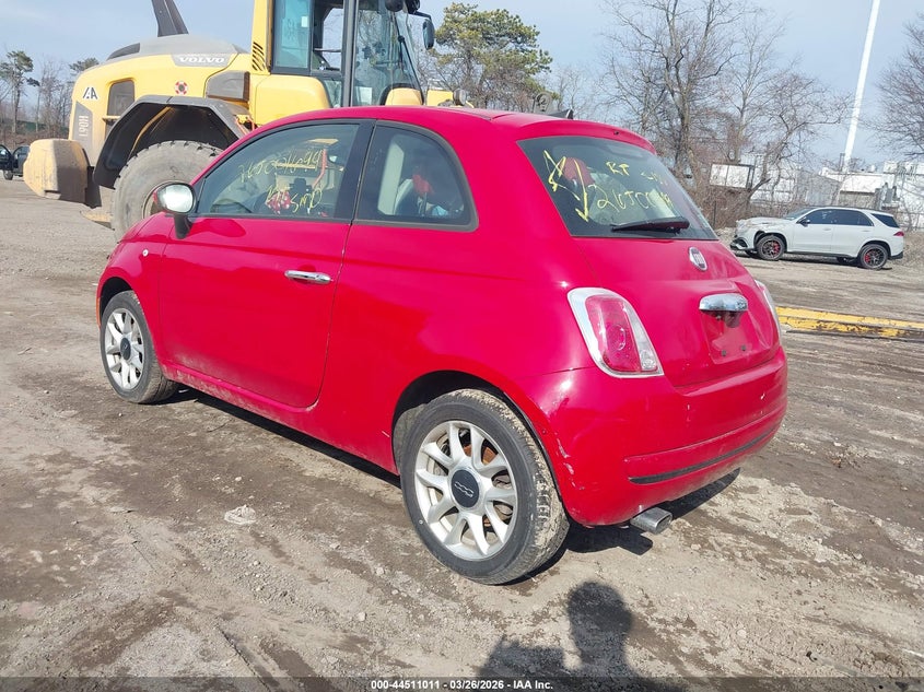 Vin: 3c3cffkr0ht530255, lot: 45007772, fiat 500 pop 20173