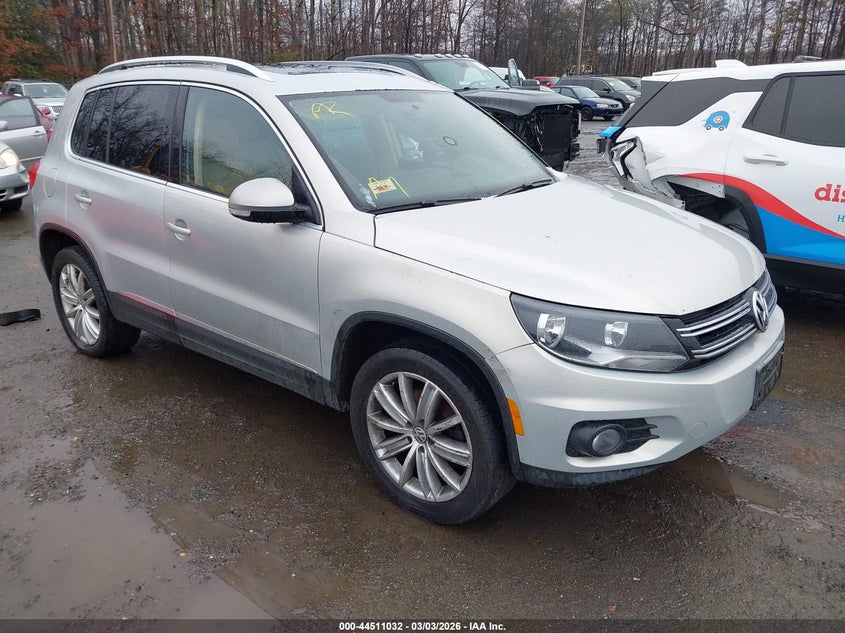2013 Volkswagen Tiguan S/Se/Sel