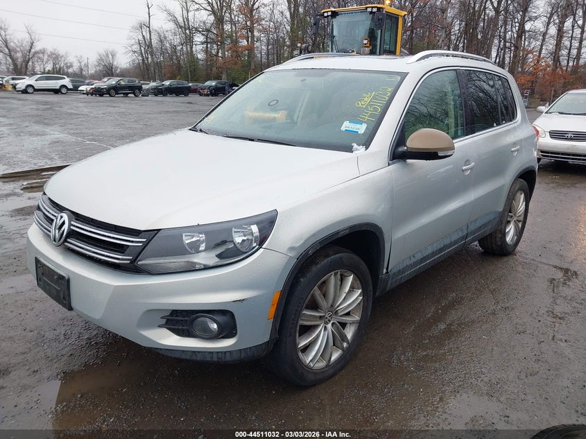 2013 Volkswagen Tiguan S/Se/Sel