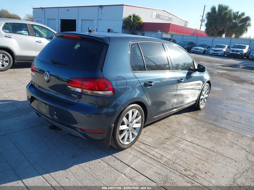 2011 Volkswagen Golf Tdi 4-Door