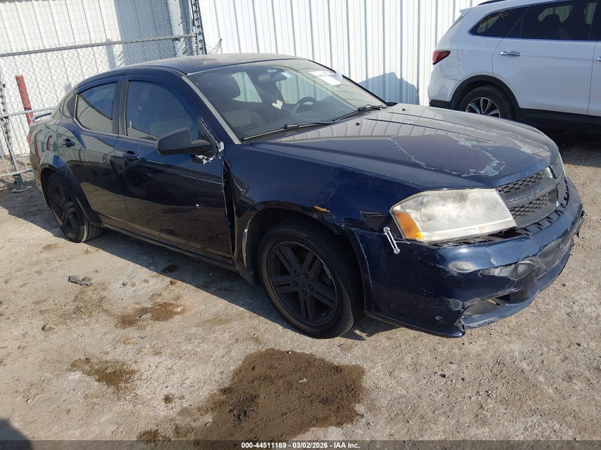 2013 Dodge Avenger Se V6