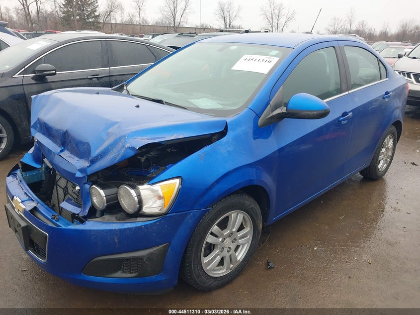 2016 Chevrolet Sonic Lt Auto