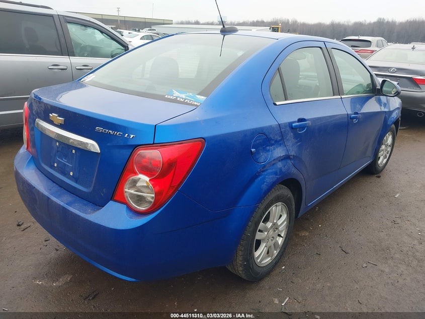 2016 Chevrolet Sonic Lt Auto