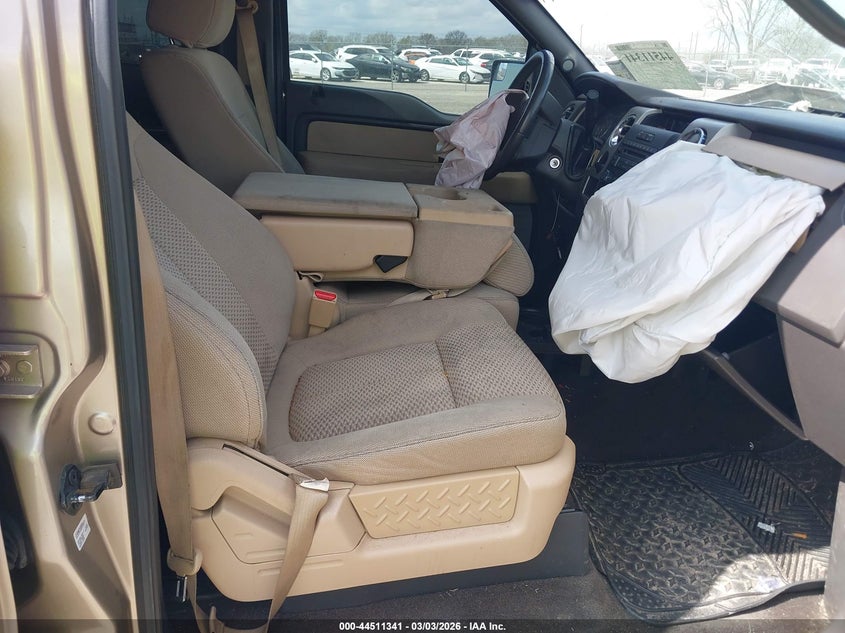 2012 Ford F-150 5.0 Xlt gold Lot 111044511341 Vin 1FTFW1CF6CKE32311