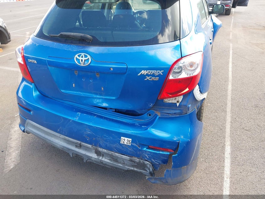 2010 Toyota Matrix Xrs VIN: 2T1ME4EE0AC006435 Lot: 44511372