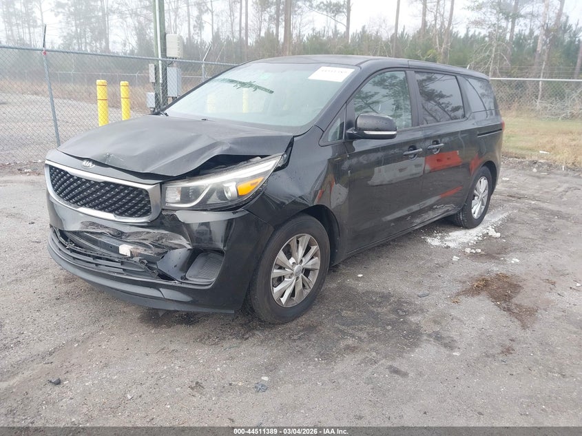 2018 Kia Sedona Lx