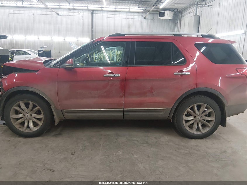 2012 Ford Explorer 3.5 Limited red Lot 111044511436 Vin 1FMHK8F84CGA25645