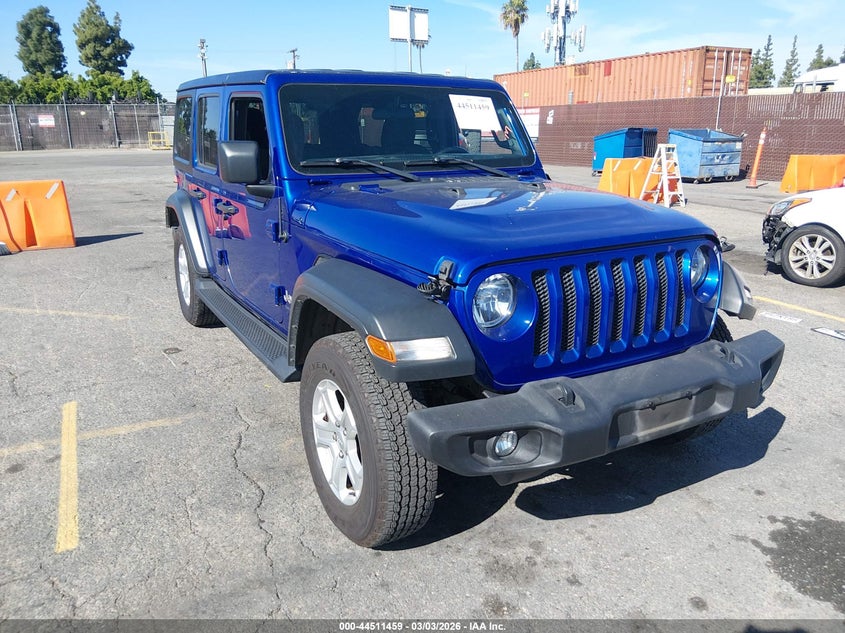 2020 Jeep Wrangler Unlimited Sport S 4X4