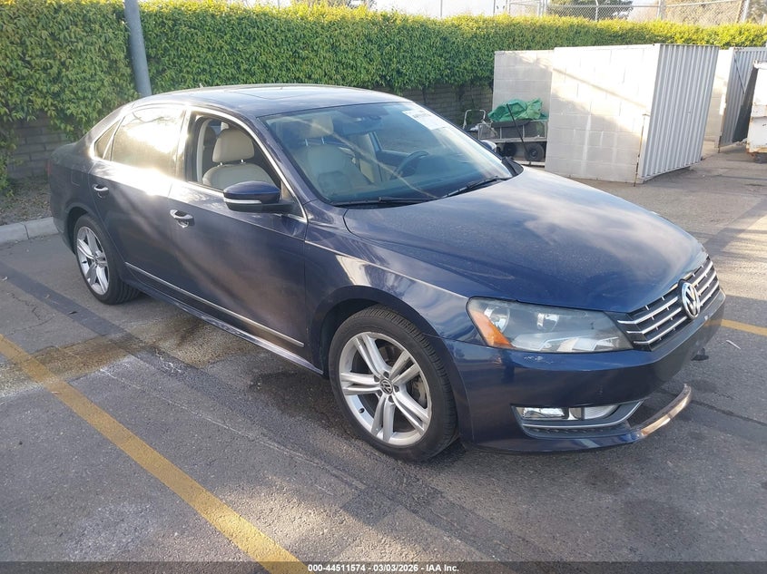 2013 Volkswagen Passat 2.0L Tdi Sel Premium