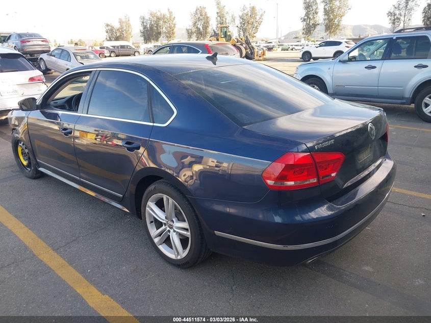 2013 Volkswagen Passat 2.0L Tdi Sel Premium