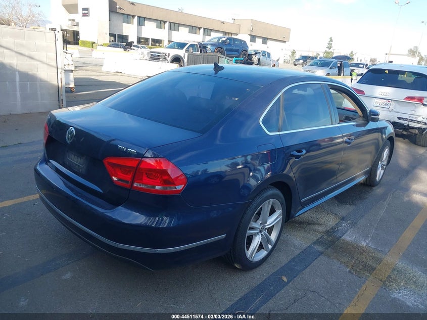 2013 Volkswagen Passat 2.0L Tdi Sel Premium