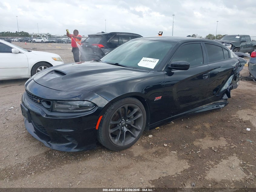 Vin: 2c3cdxgj3lh252399, lot: 45008404, dodge charger scat pack rwd 20202