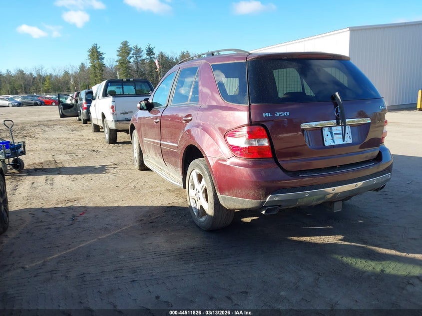 2008 Mercedes-Benz Ml 350 4Matic
