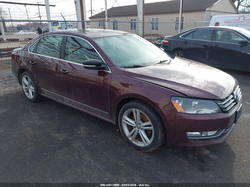 2013 Volkswagen Passat 2.0L Tdi Sel Premium