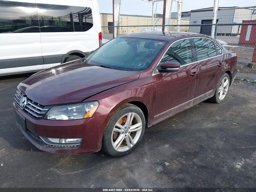 2013 Volkswagen Passat 2.0L Tdi Sel Premium