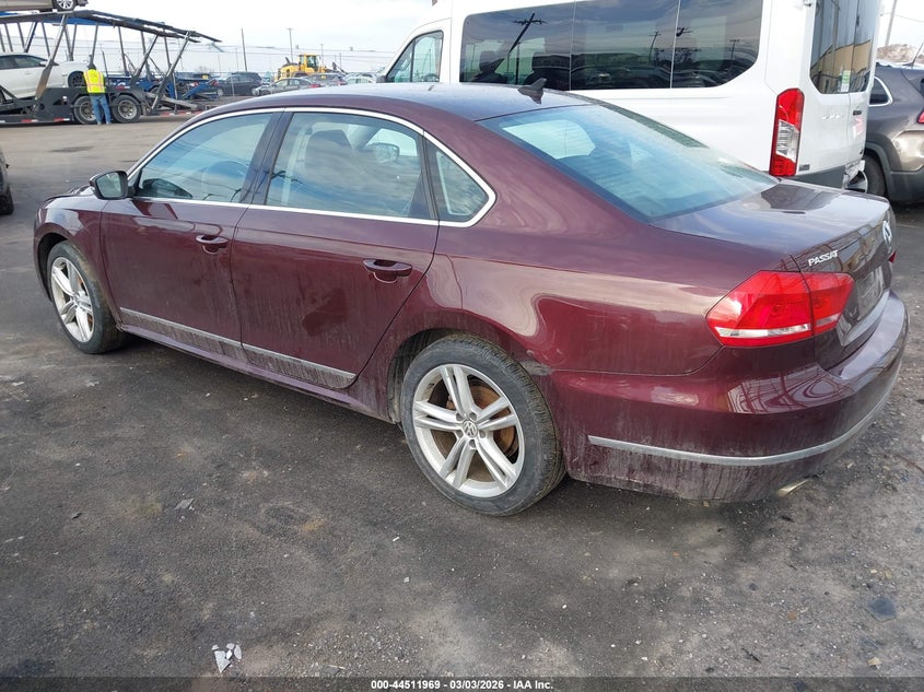 2013 Volkswagen Passat 2.0L Tdi Sel Premium