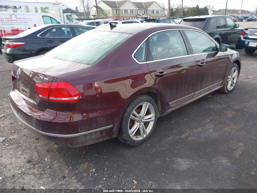 2013 Volkswagen Passat 2.0L Tdi Sel Premium