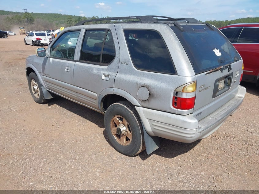 1999 Isuzu Rodeo Ls/Lse/S 3.2L